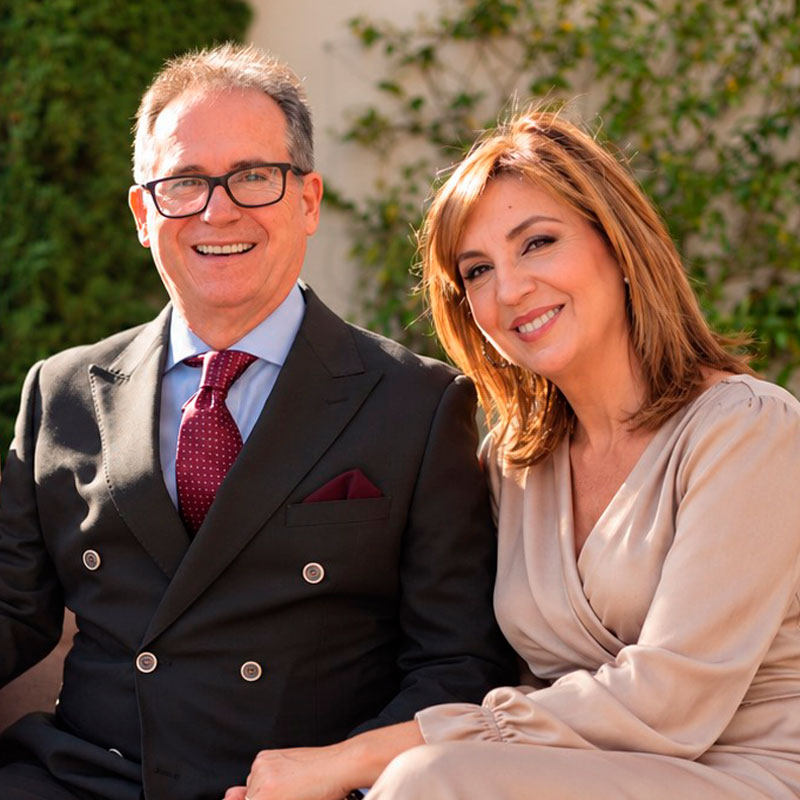 Lola Carmona y Miguel Cabezas